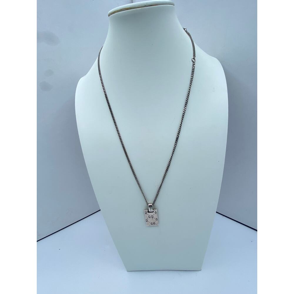 Gucci Authentic Ghost Pendant Necklace 21" - Picture 2 of 9